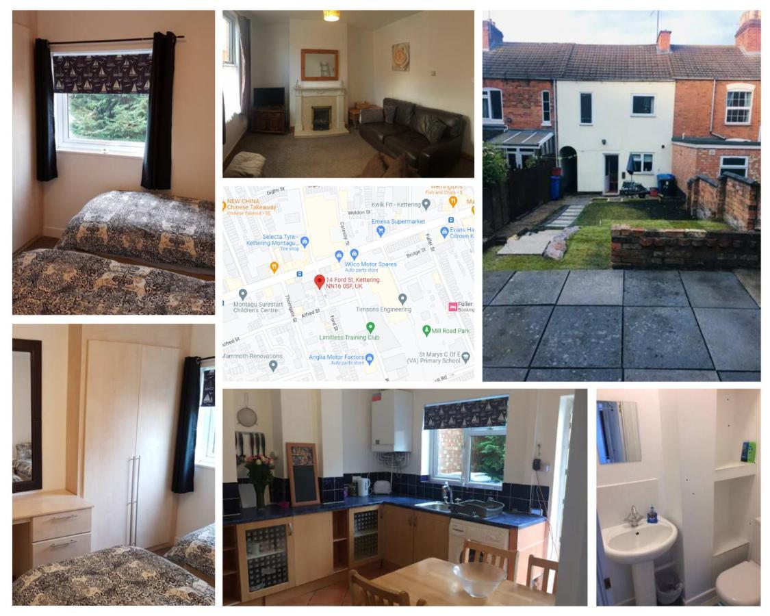 4 Bedroom House For Corporate Stays In Kettering Extérieur photo